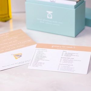 Low calorie recipes with shopping lists included!